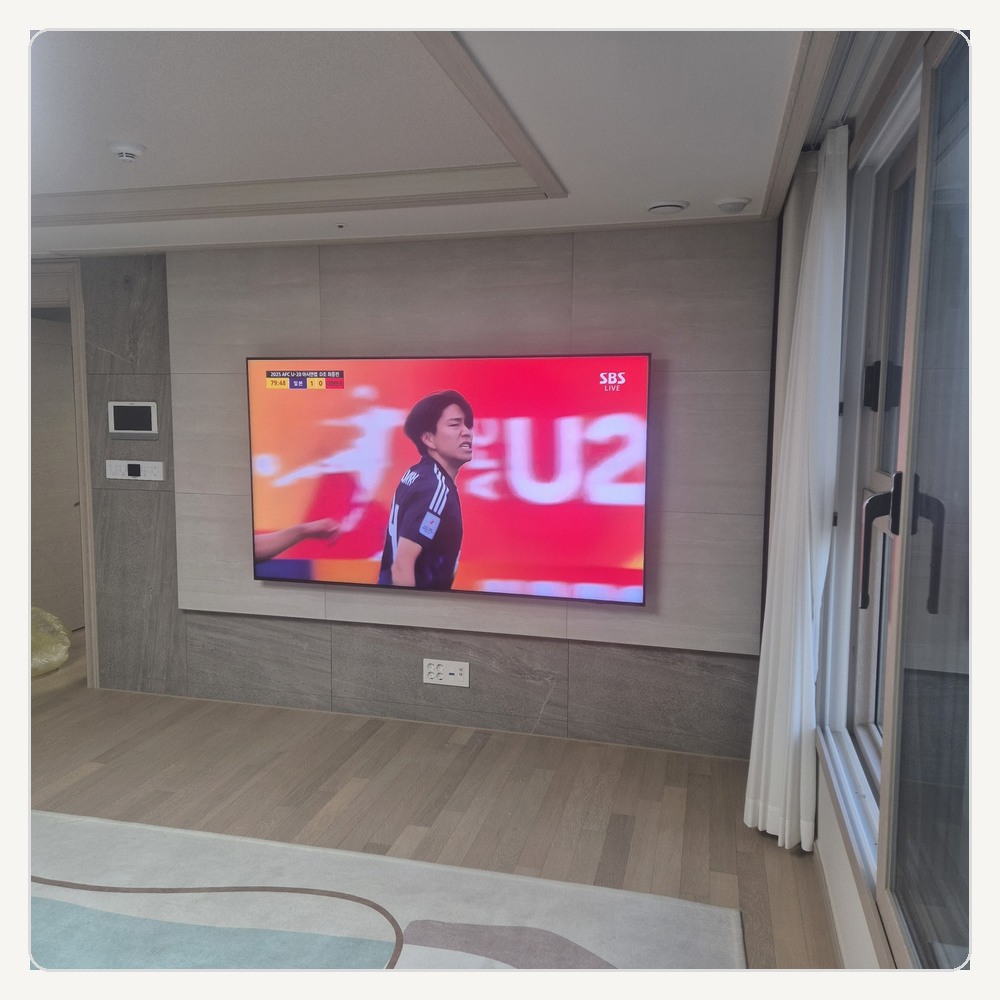 학익동은 대형 TV 하중과 브라켓 정격을 함께 봅니다